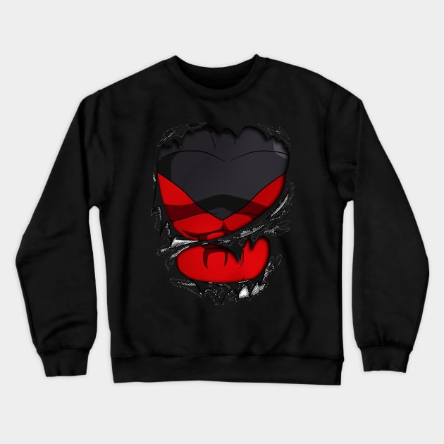 Jiren Universe eleven Chest Dragon ball Super Crewneck Sweatshirt by GeekCastle